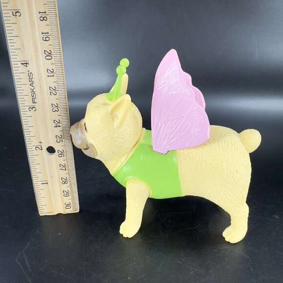 Ankyo Development Party Puppy Dog In Butterfly Costume Figurine Decor Plastic - Picture 5 of 14